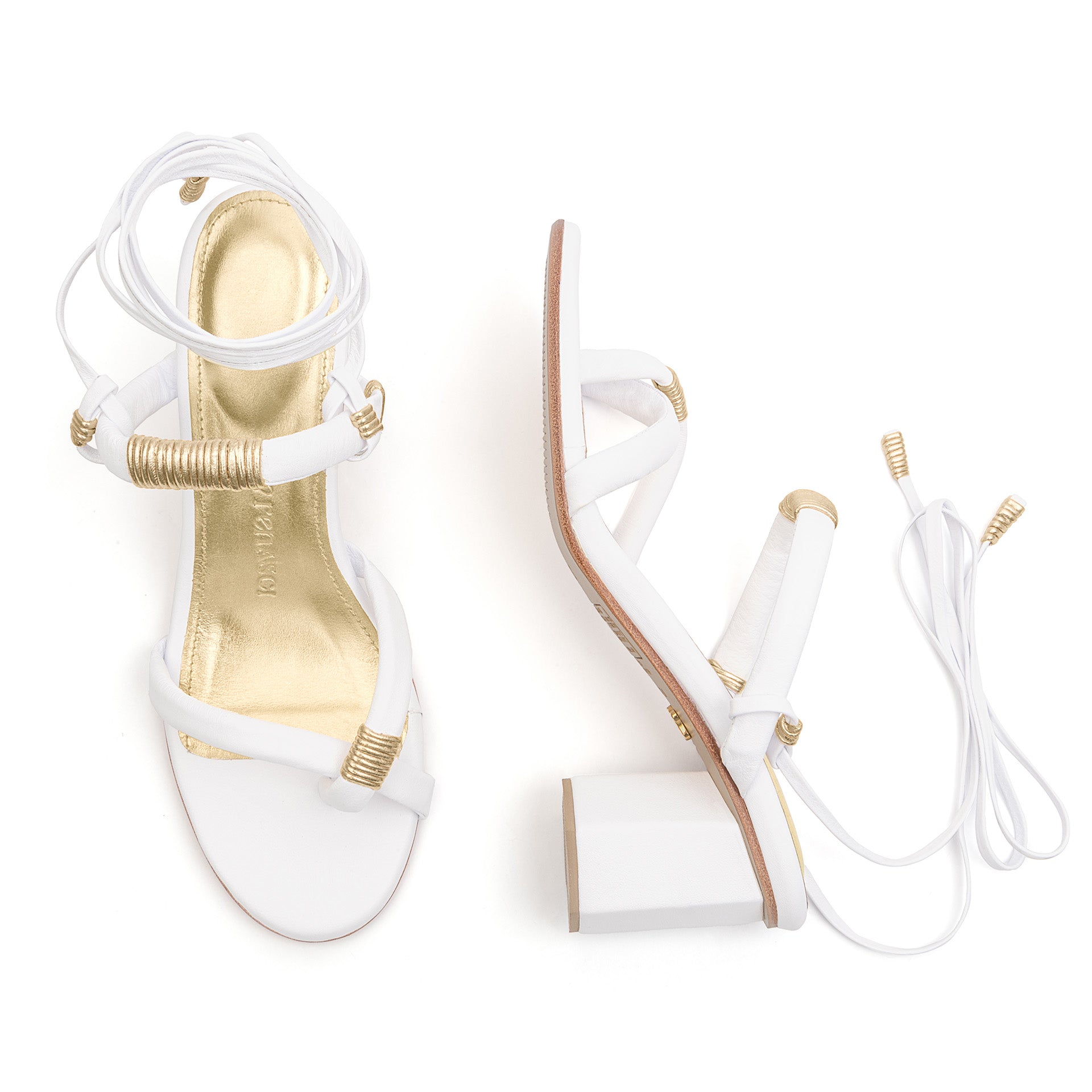 Elegant White Wedding Heels Timeless Style & Comfort for Your Big Day 37 / White & Gold Elegant White Wedding Heels Timeless Style & Comfort for Your Big Day 37 / White & Gold